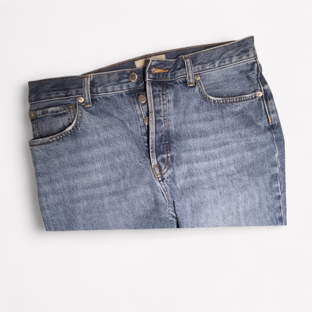 Everlane The Rigid Slouch Jean Blue Base - Size 28 - Picture 5 of 6